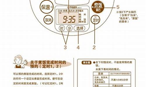 美的电饭煲使用说明书-电饭煲使用说明书